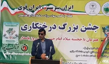 اجرای بزرگترین باغ سایبان کشور در کرمانشاه

