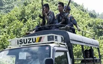 حمله به پلیس میانمار 13 کشته برجای گذاشت