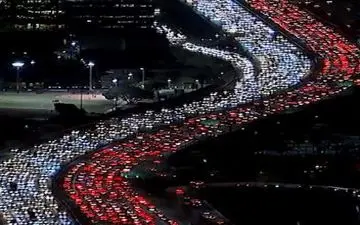 اَبَرترافیک دنیا در آمریکا 