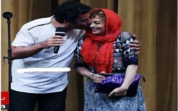 عکس/بازیگر زن معروف در آغوش شوهر کارگردانش