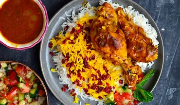طرز تهیه مرغ زعفرانی؛ غذای رستورانی خوشمزه با طعمی بی‌نظیر
