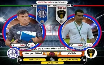 جدال ‌آقای پر هیجان لیگ یک و مرد نتیجه‌گرای آبی‌پوشان 