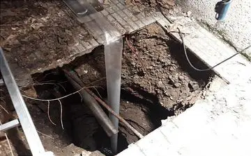 عکس جسد زن تهرانی که زمین او را بلعید + جزییات دردناک