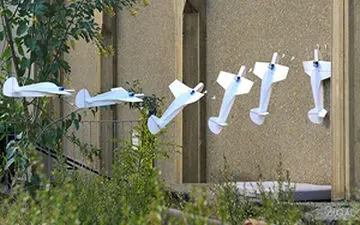 ساخت پهپاد با قابلیت فرود روی دیوار + فیلم