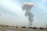 وقوع انفجار مهیب در بندرعباس