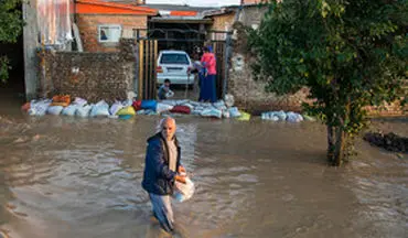 آغاز بارش باران در مناطق سیل‌زده از روز دوشنبه