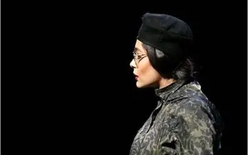  پوشش و میکاپ سانیا سالاری در یک نمایش