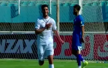 گل دوم ملوان به استقلال خوزستان + ویدئو