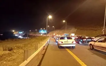 جاده کندوان از سمت مرزن آباد به کرج یک‌طرفه شد