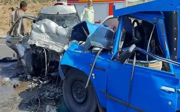 تصادف ۲ خودرو در جاده کرج - چالوس یک کشته برجا گذاشت