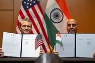 وزیر جنگ آمریکا از توافق ۱۰ ساله دفاعی با هند خبر داد