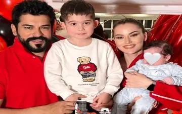 فخریه اوجن و پسرش در جشن هالوین!| این عکس از این بازیگر ترک خبرساز شد