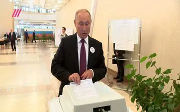 سردرگمی پوتین در انتخابات شهردار مسکو +فیلم 