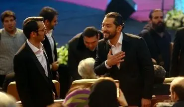 تیپ بهرام رادان در جشنواره فیلم فج