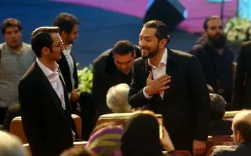 تیپ بهرام رادان در جشنواره فیلم فج