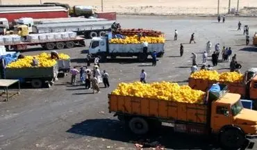 ۹۹ هزار تن محصولات کشاورزی از مرز مهران به عراق صادر شد