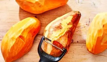 میزان فیبر در سیب‌زمینی شیرین و زرد