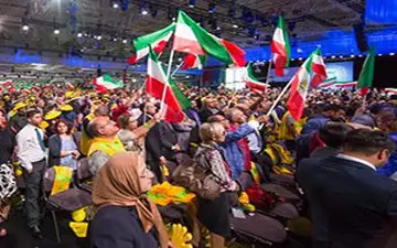 تجمع ضد منافقین در پاریس+ فیلم