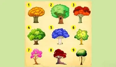 بگو ببینم برای باغچه کدام درخت را انتخاب می کنید؟ تست شخصیت
