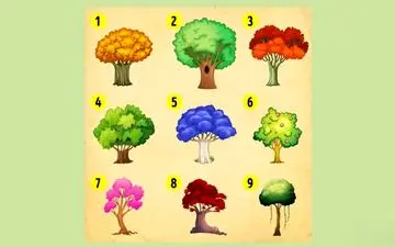 بگو ببینم برای باغچه کدام درخت را انتخاب می کنید؟ تست شخصیت