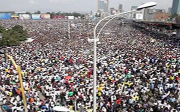 انفجار خونین در گردهمایی طرفداران نخست وزیر اتیوپی + فیلم