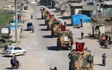 همزمان با پیشروی دمشق در شمال غرب بزرگترین کاروان نظامی ترکیه وارد سوریه شد