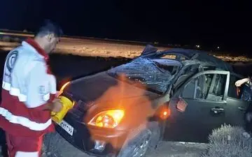 تصادف زنجیره‌ای در محور شاهرود - میامی ۹ مصدوم برجای گذاشت