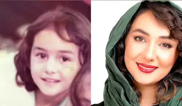 تصاویر تماشایی از کودکی زیباترین بازیگران زن ایرانی
