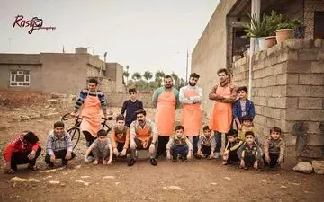 دیوارهایی کە مجاهدت سربازان ایرانی در حلبچە را شهادت می‌دهند