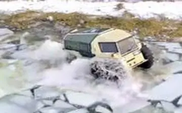 ماشین متفاوتی که یک هیولای دو زیست است!