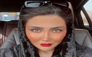 بازو گرفتن مریم معصومی در باشگاه ورزشی با اندام خیلی لاغر! 