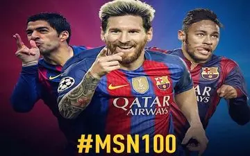 آمار/ رکورد جدید MSN در بازی امشب