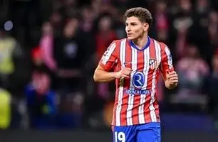 ویدیو | گل اول اتلتیکومادرید به اینتر توسط آلوارس 