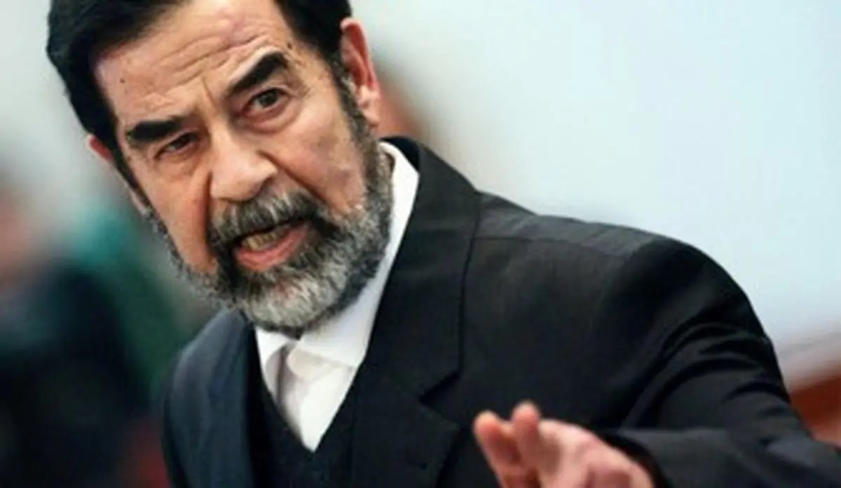  عکس دیده نشده از صدام‌ حسین