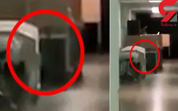  روح سرگردان کودکی در بیمارستان +فیلم