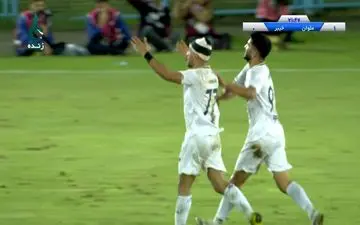 گل اول ملوان به خیبر + ویدئو