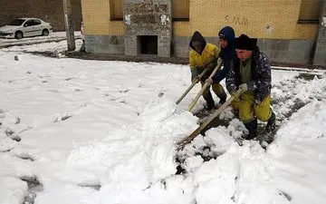 اخطاریه بارش سنگین برف در برخی استان‌ها