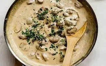 آموزش سس قارچ بدون خامه | خیلی جذابه حتما خوشتون میاد!