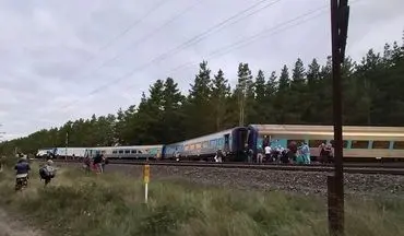 کشته شدن دو نفر در اثرخروج قطار از ریل