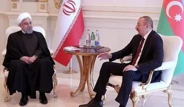 روحانی: توسعه روابط و همکاری های مشترک تهران – باکو به نفع دو کشور و منطقه است

