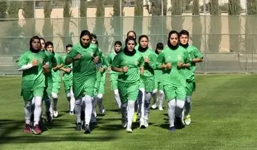 نخستین تمرین تیم ملی فوتبال بانوان در امان برگزار شد