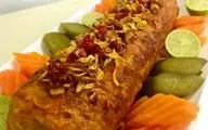 طرز تهیه رولت مرغ چرخ کرده | خیلی خوشمزه س!