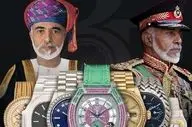 ۷ ساعت سلطنتی لوکس از کلکسیون خاص سلطان قابوس رونمایی شد + عکس