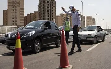 کاهش ۶۲ درصدی تردد در جاده‌ها/جریمه کرونایی یک میلیون و صدهزار خودرو در۱۲ روز!