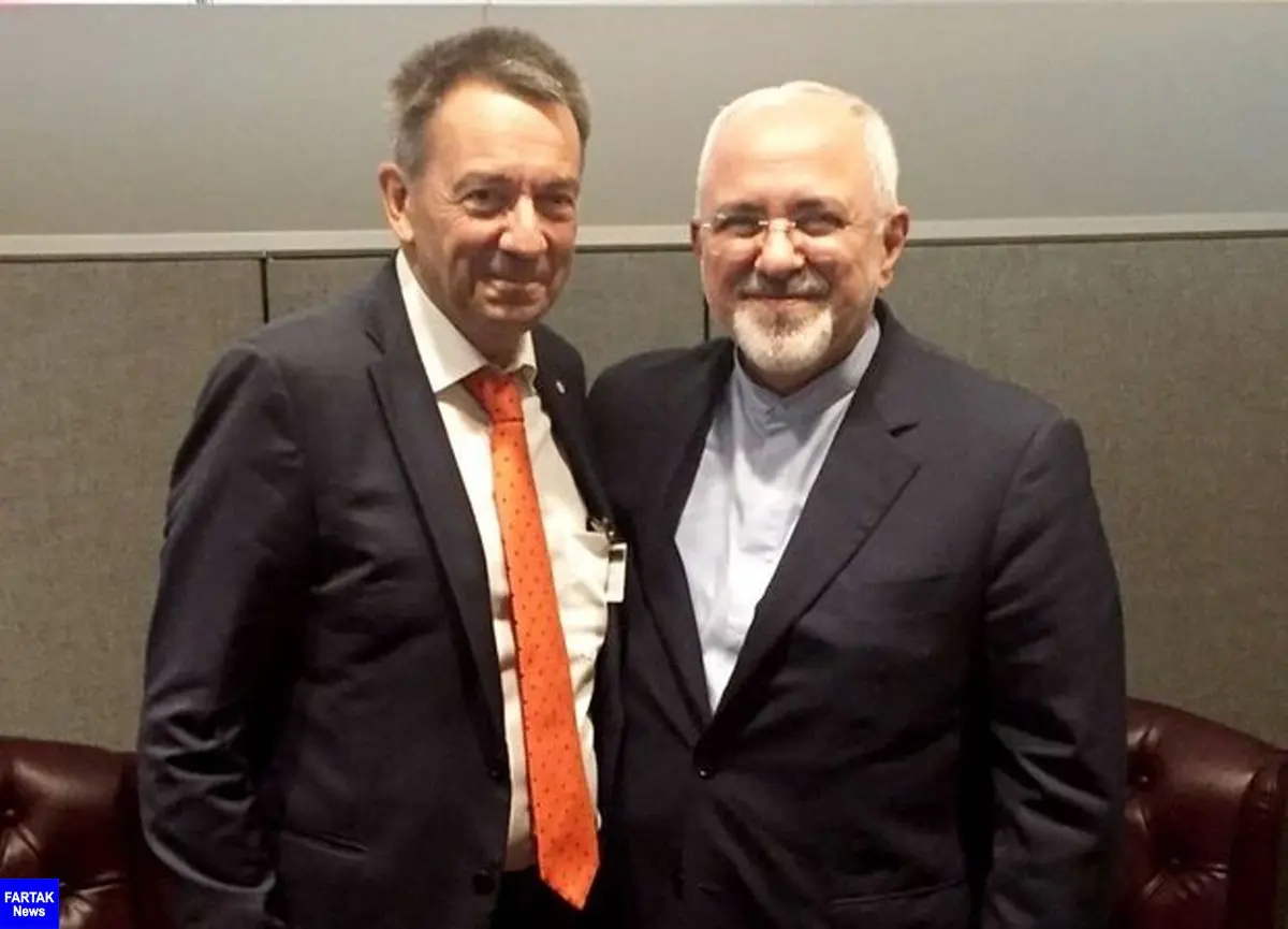 دیدار ظریف با رئیس کمیته بین‌المللی صلیب سرخ جهانی