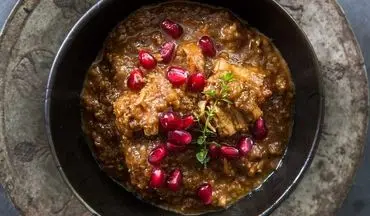 طرز تهیه خورشت فسنجان مجلسی؛ خوش‌رنگ و خوش‌طعم