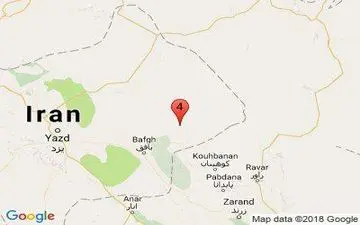 زمین لرزه در حوالی بهاباد در استان یزد