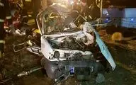 تصادف اتوبوس با پراید در جاده بجستان- فردوس ۲ کشته برجای گذاشت