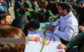 حضور دادستان کل کشور در مراسم تشییع پیکر شهدای حادثه تروریستی سیستان و بلوچستان
