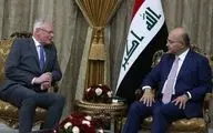 دیدار فرستاده ویژه آمریکا با مقامات عراقی